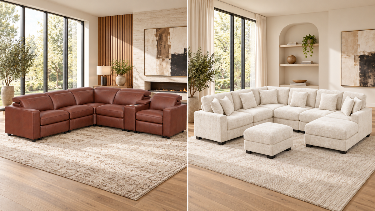 Leather vs. Fabric Sofa: Which Is Better for Your Home in Texas?