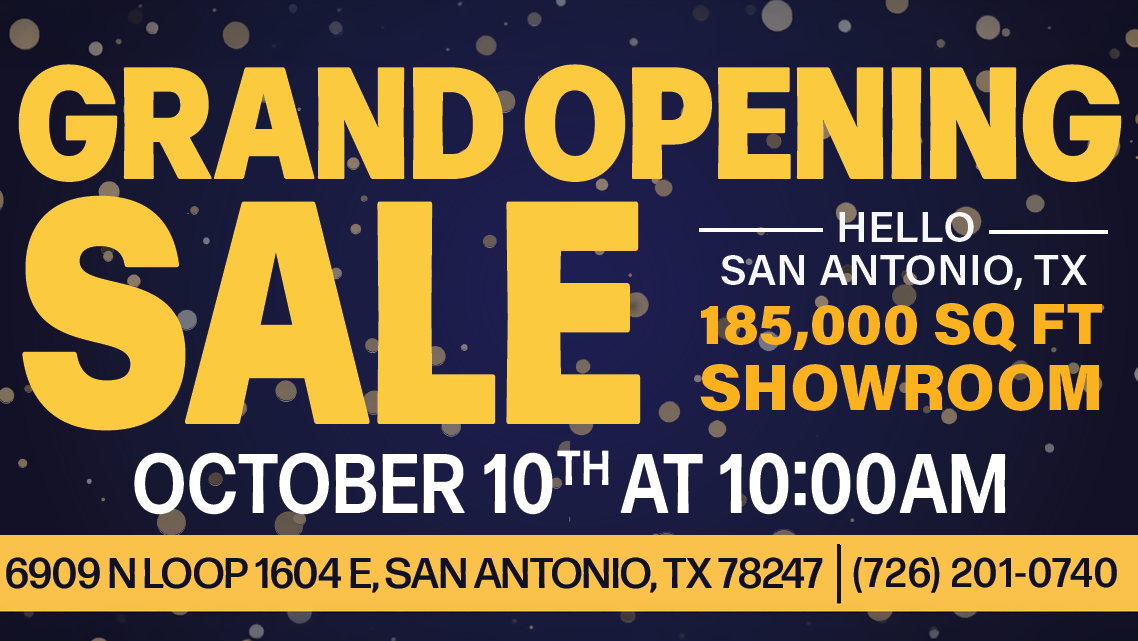 Celebrate the Grand Opening of the Largest Bel Furniture Store in San Antonio