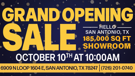 Celebrate the Grand Opening of the Largest Bel Furniture Store in San Antonio