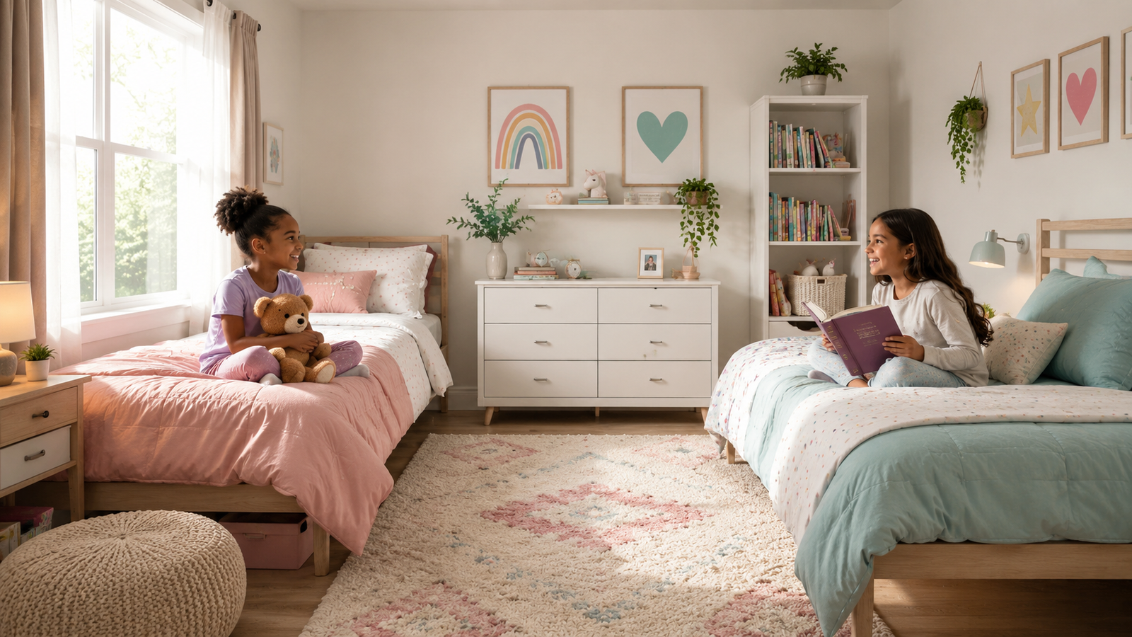 Fun Summer Bedroom Ideas for Kids: Bunk Beds, Shared Rooms, and Sleepover-Ready Spaces