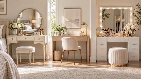 Vanity Set vs. Vanity Desk vs. Makeup Vanity: What's the Difference?