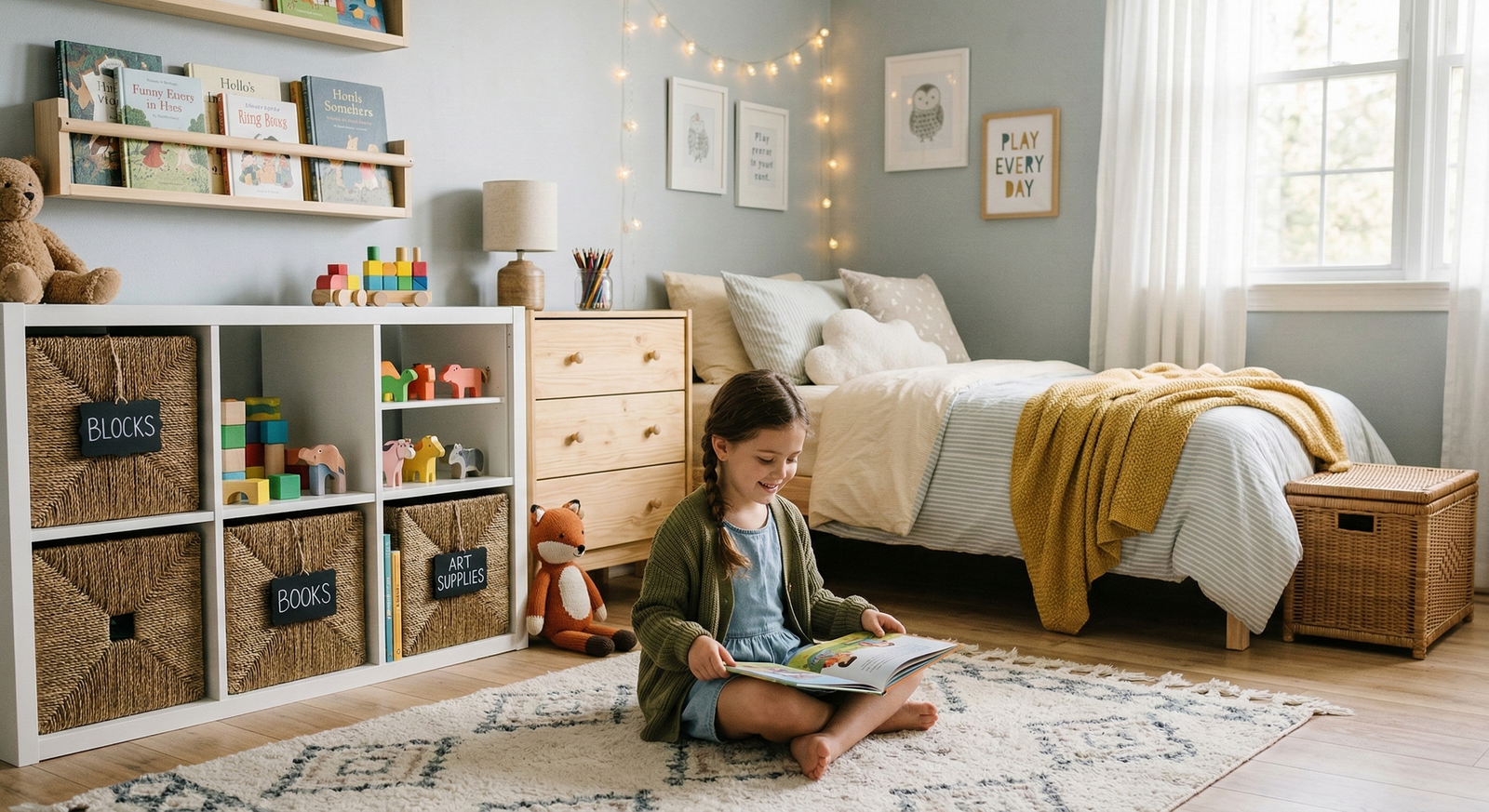 How to Create a Kids’ Room That Feels Comfortable, Organized, and Made for Everyday Life