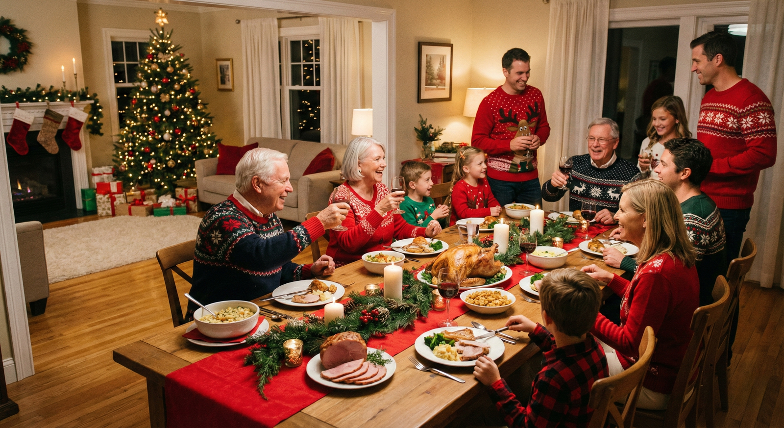 How to Choose the Right Dining Table Size for Holiday Gatherings