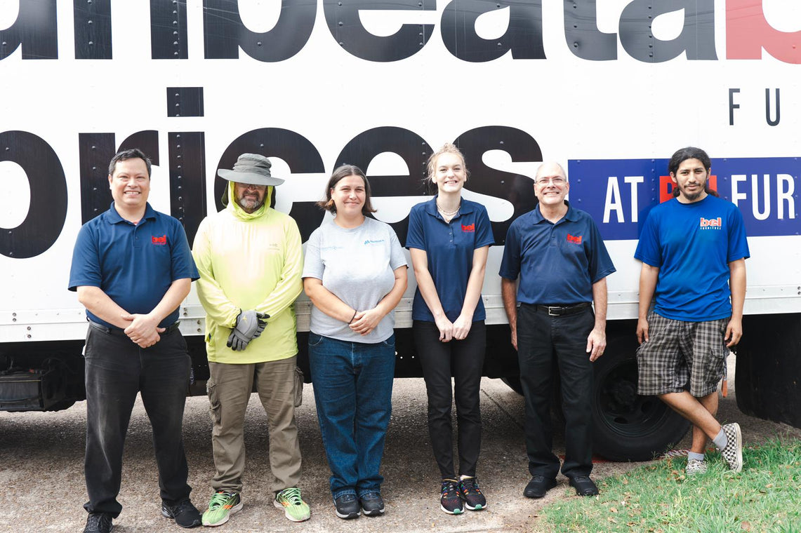 A Heartwarming Day of Giving Back: Donating Furniture to a Family in Need!