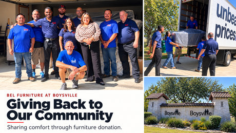 Bel Furniture at Boysville: Giving Back to Our Community through furniture donation