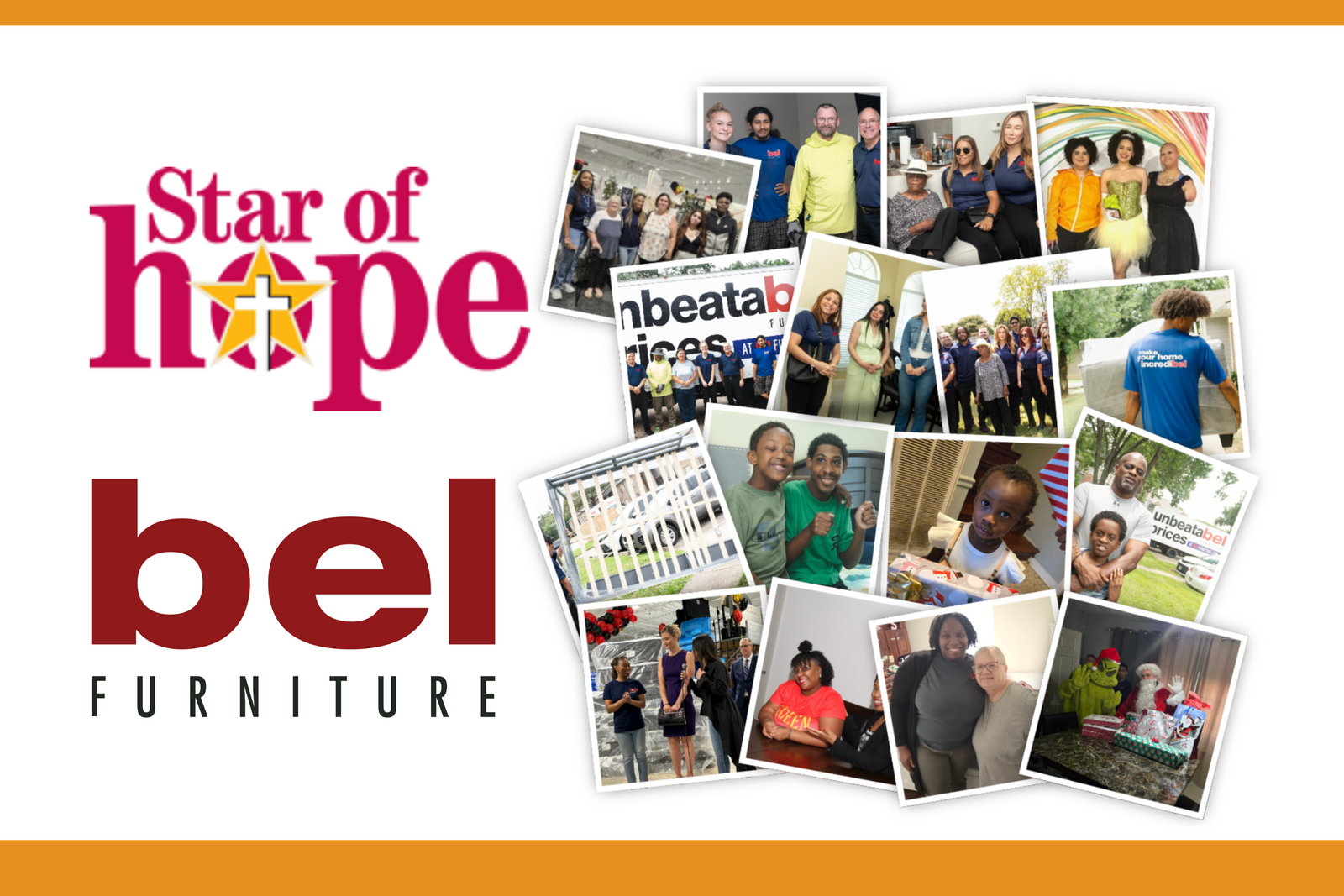 Shining a Light on Community: Bel Furniture Partners with Star of Hope
