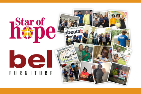 Shining a Light on Community: Bel Furniture Partners with Star of Hope