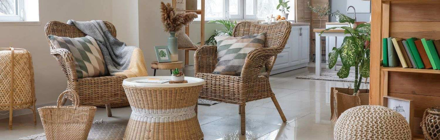 Cleaning Rattan or Wicker Furniture - BEL Furniture