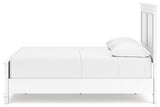 Fortman - Full Panel Bed - White