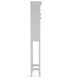Avington - Space Saver Cabinet - Pure White by Simpli-Home | Bel Furniture