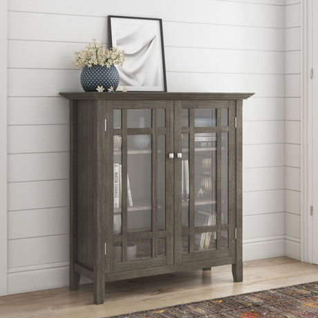 Bedford - Storage Media Cabinet by Simpli-Home | Bel Furniture