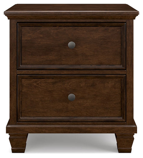 Danabrin - Brown - Two Drawer Nightstand by Signature Design by Ashley® | Bel Furniture