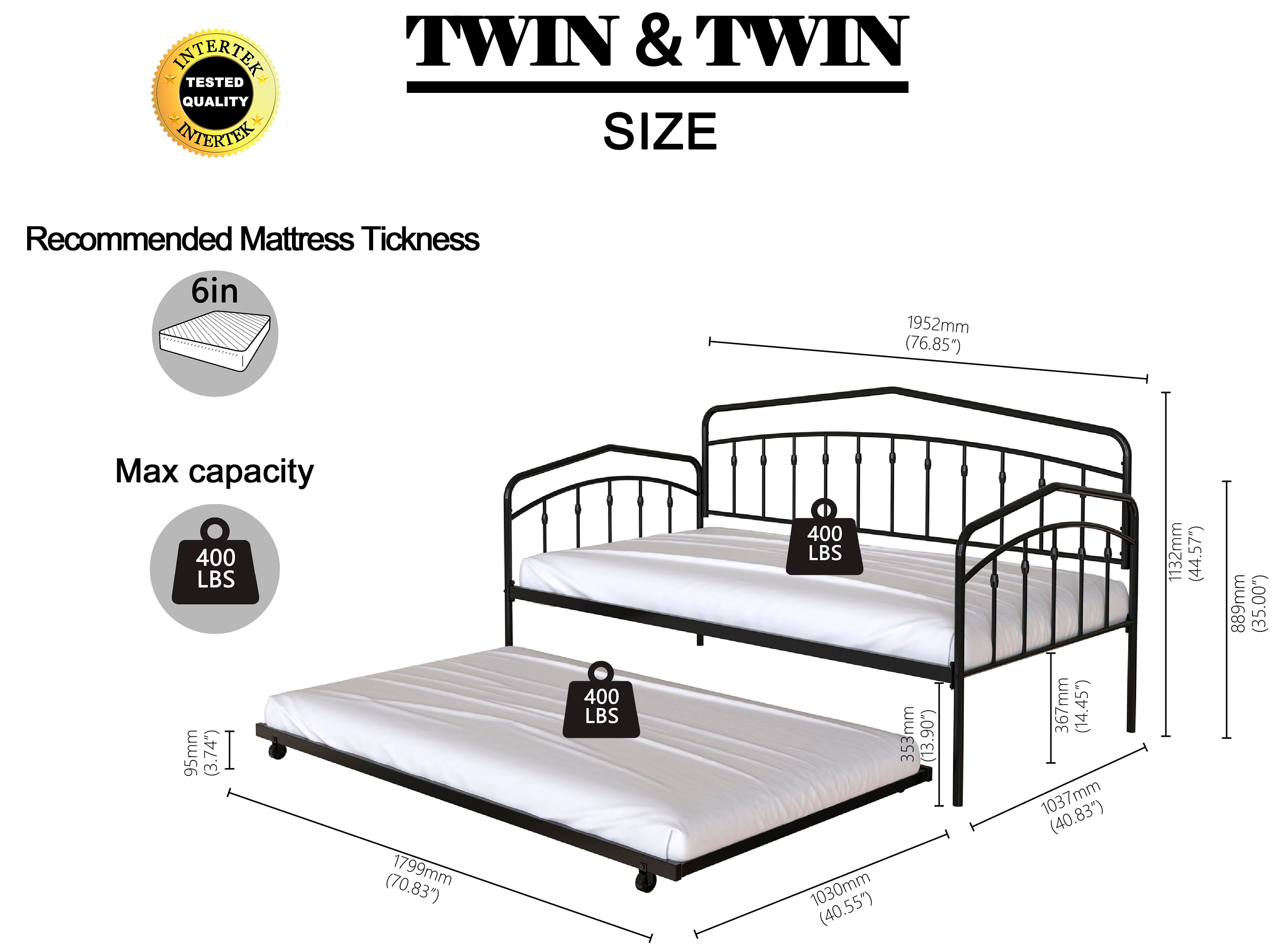 Fox - Daybed With Twin Trundle