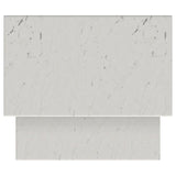 Ebby - 2 Piece Genuine Marble Top Nesting Coffee Tables - White by Coaster Fine Furniture | Bel Furniture