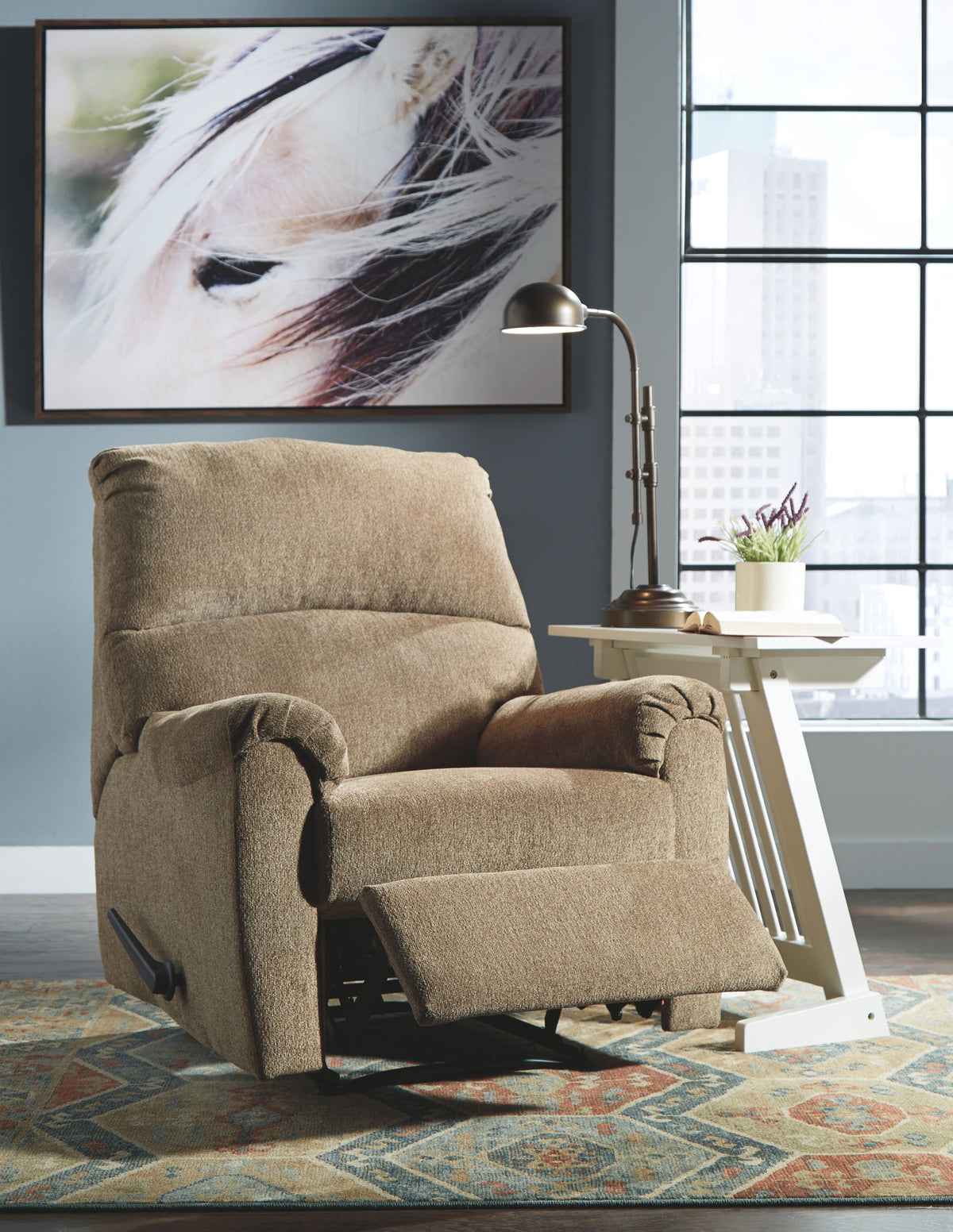 Nerviano - Zero Wall Recliner - Mocha