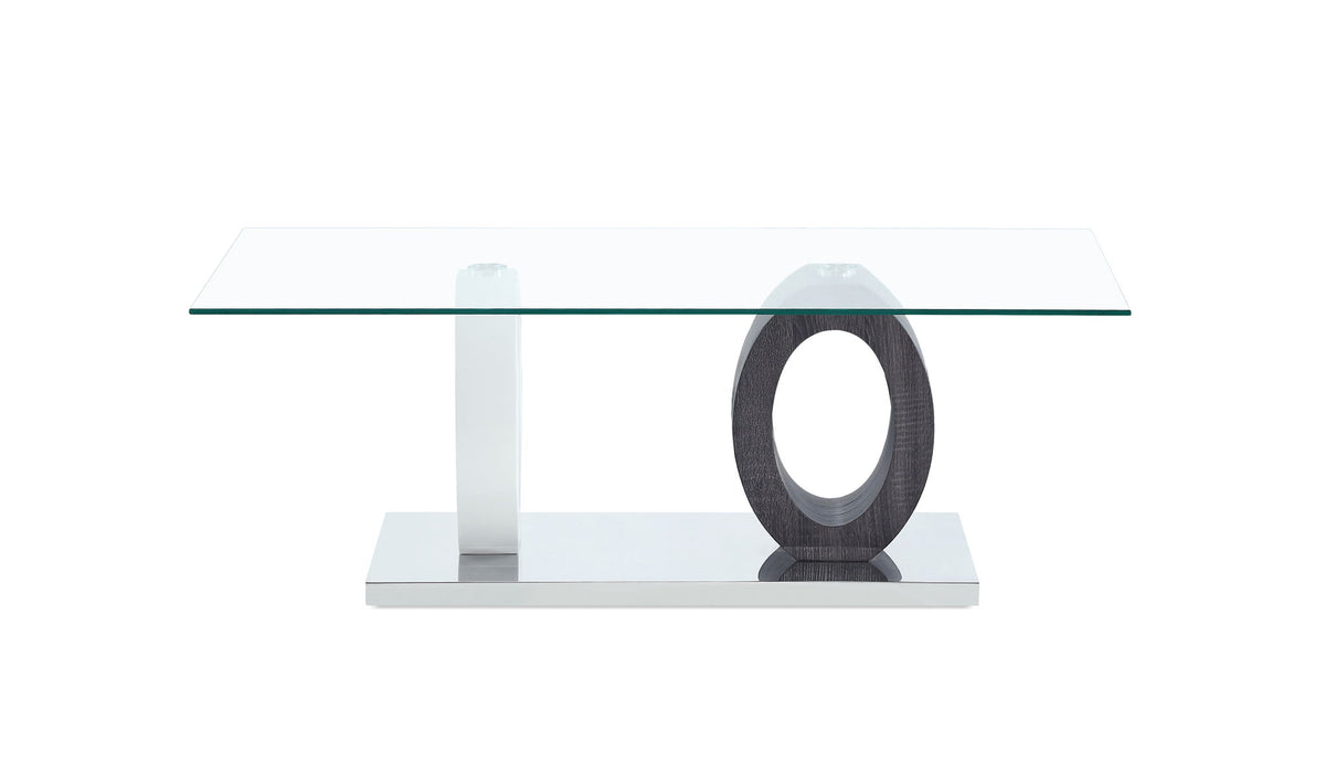 Tracker - Coffee Table - Brown / White by Global Furniture USA | Bel Furniture