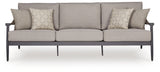 Ocean Beach - Sofa With Cushion - Gray