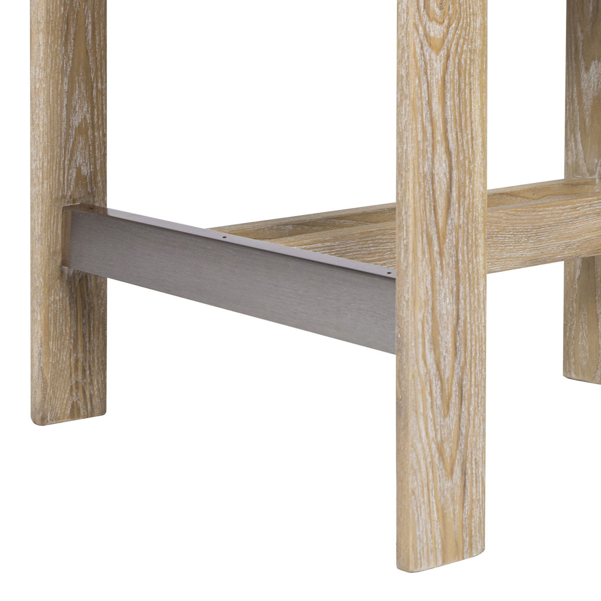 Millwick - Low Back Genuine Fur Counter Stool - Natural Blonde by Jennifer Taylor Home | Bel Furniture