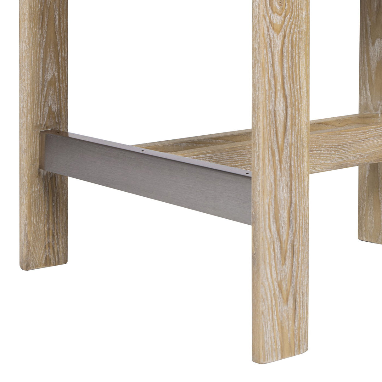 Millwick - Low Back Genuine Fur Counter Stool - Natural Blonde by Jennifer Taylor Home | Bel Furniture