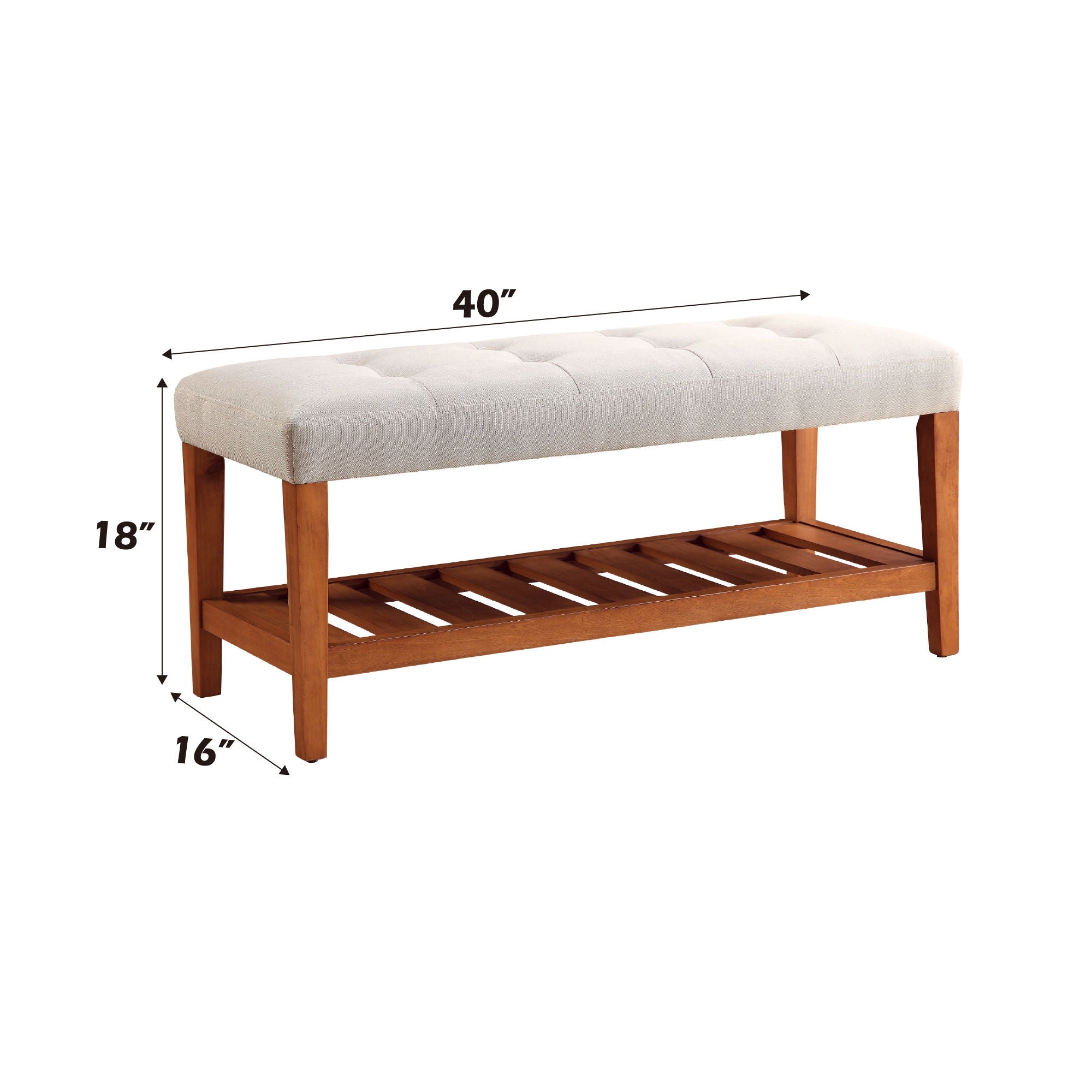 Charla - Upholstered Bench