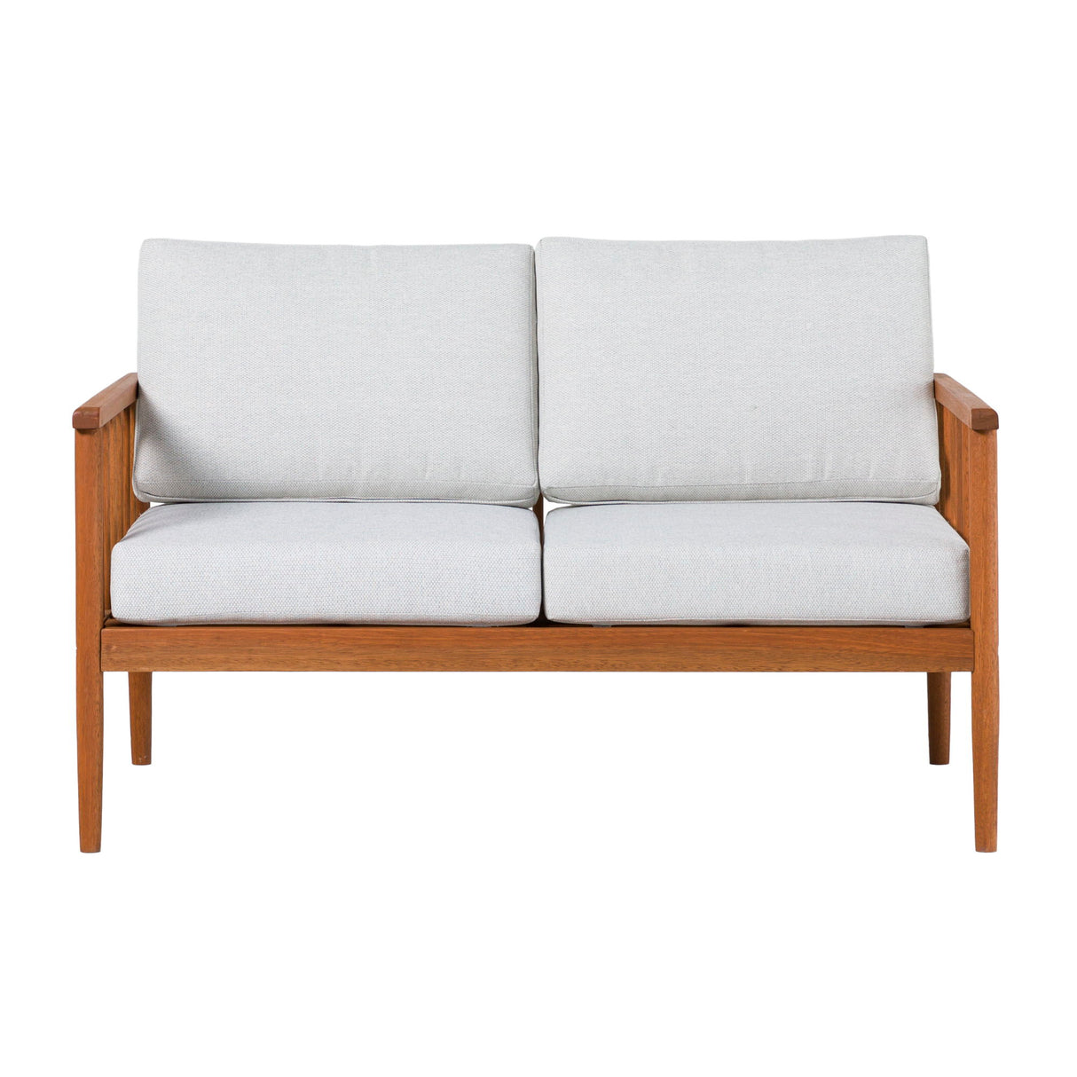 Contemporary Cushioned Patio Triple Lounge by Walker Edison | Bel Furniture