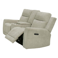 Kennett - Chenille Upholstered Power Reclining Loveseat