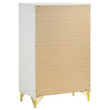 Lucia - Bedroom Set With Upholstered Wingback Panel Bed by Coaster Fine Furniture | Bel Furniture