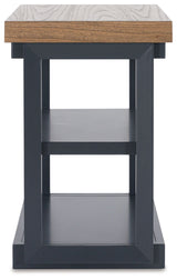 Landocken - Brown / Blue - Occasional Table Set (Set of 3) by Signature Design by Ashley® | Bel Furniture