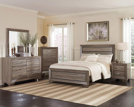 Kauffman - Wood Panel Bed by CoasterEveryday | Bel Furniture
