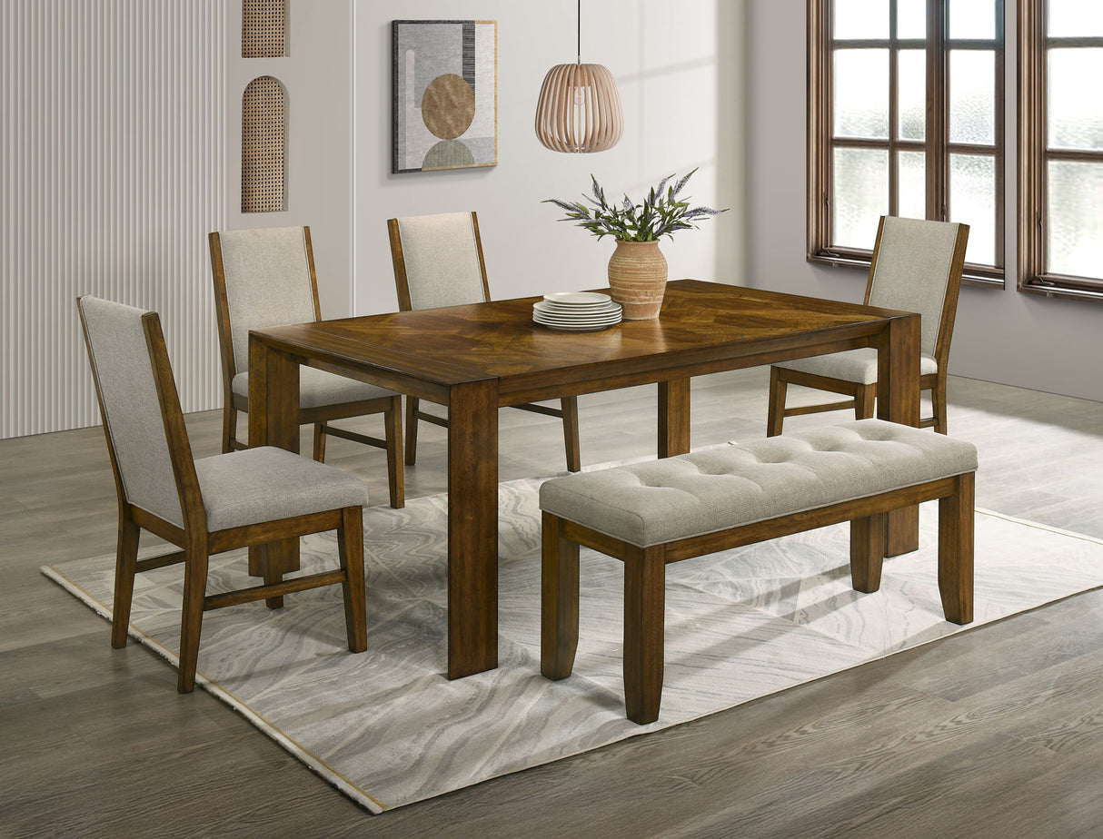 Hollister - Dining Table - Brown