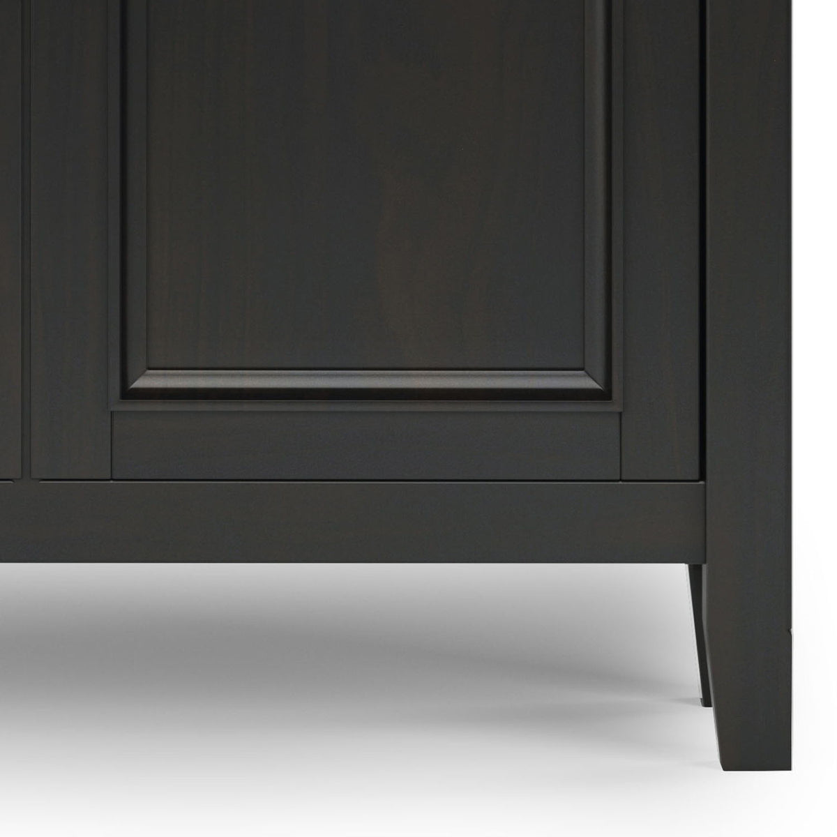 Amherst - Entryway Storage Cabinet - Hickory Brown by Simpli-Home | Bel Furniture