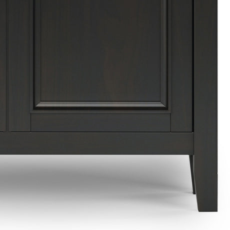 Amherst - Entryway Storage Cabinet - Hickory Brown by Simpli-Home | Bel Furniture