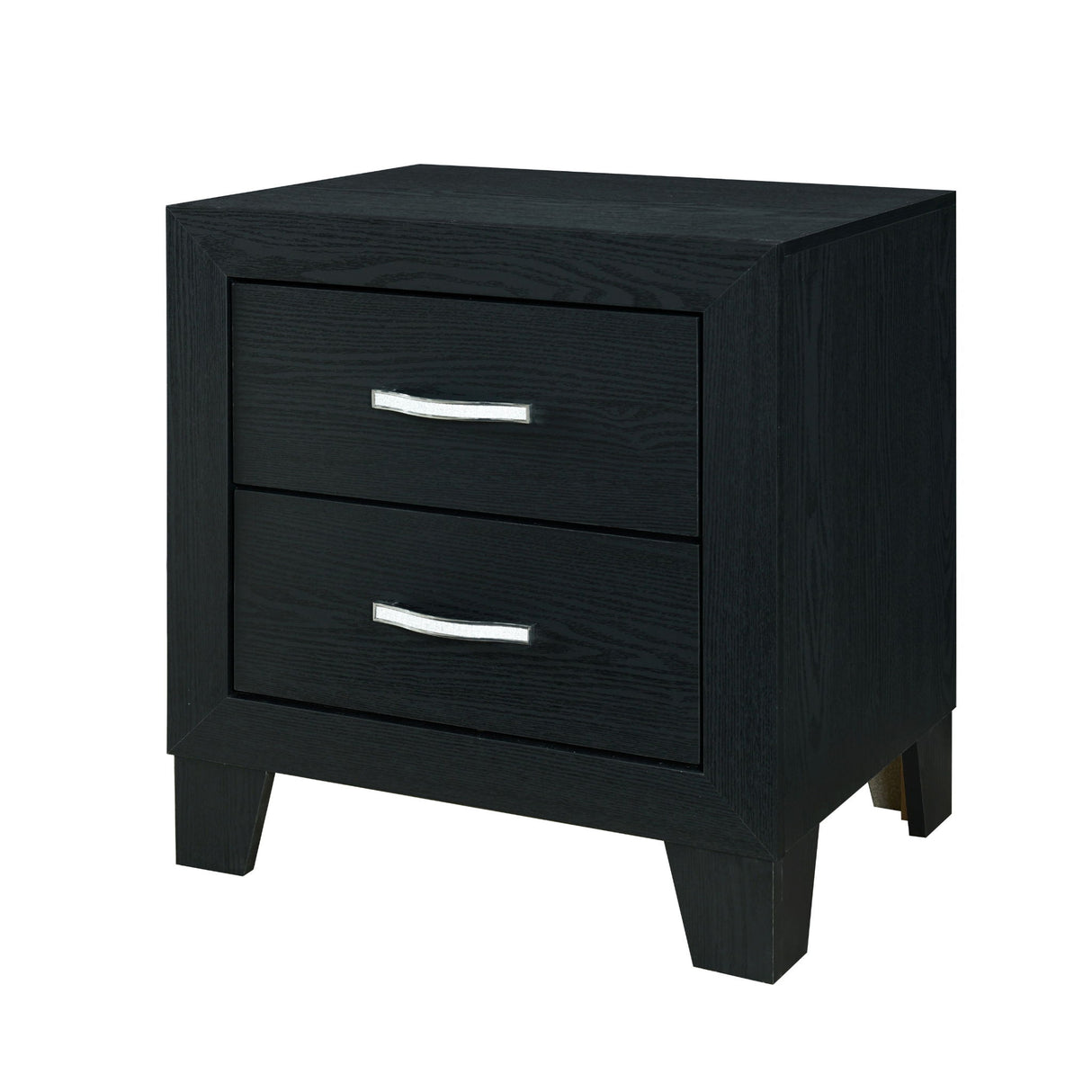 Carlos - Nightstand - Black by Global Furniture USA | Bel Furniture