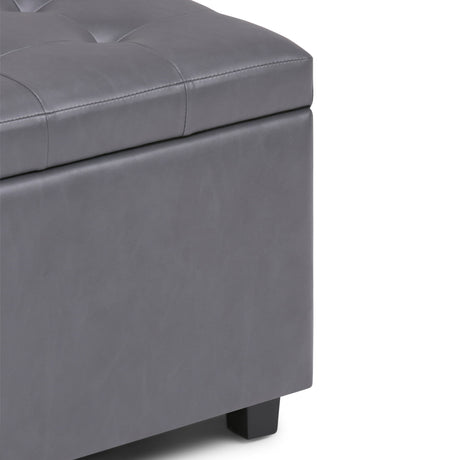 Cosmopolitan - Upholstered Storage Ottoman - view 13