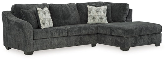 Biddeford -Sectional Black by Signature Design by Ashley® | Bel Furniture