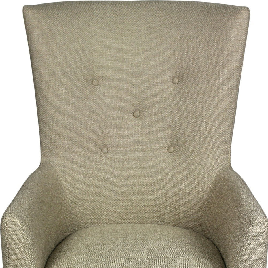 Natural Solid Color Lounge Chair - Sand