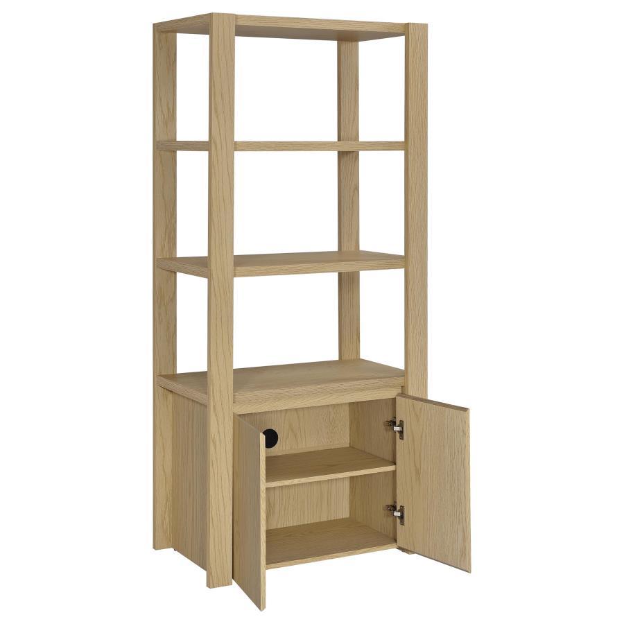 Laurelton - 3 Piece Entertainment Center TV Stand - Light Oak
