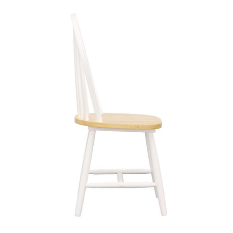 Cinder - Wood Dining Side Chair (Set of 4) - White by CoasterEveryday | Bel Furniture