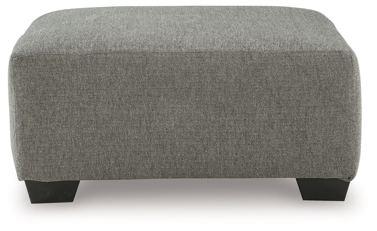 Clarington - Oversized Accent Ottoman - Greystone