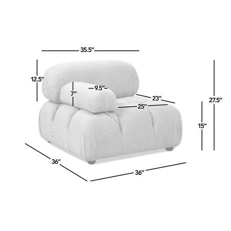 Marcel - Bubble Modular Modern Lounge Arm Chair - view 4