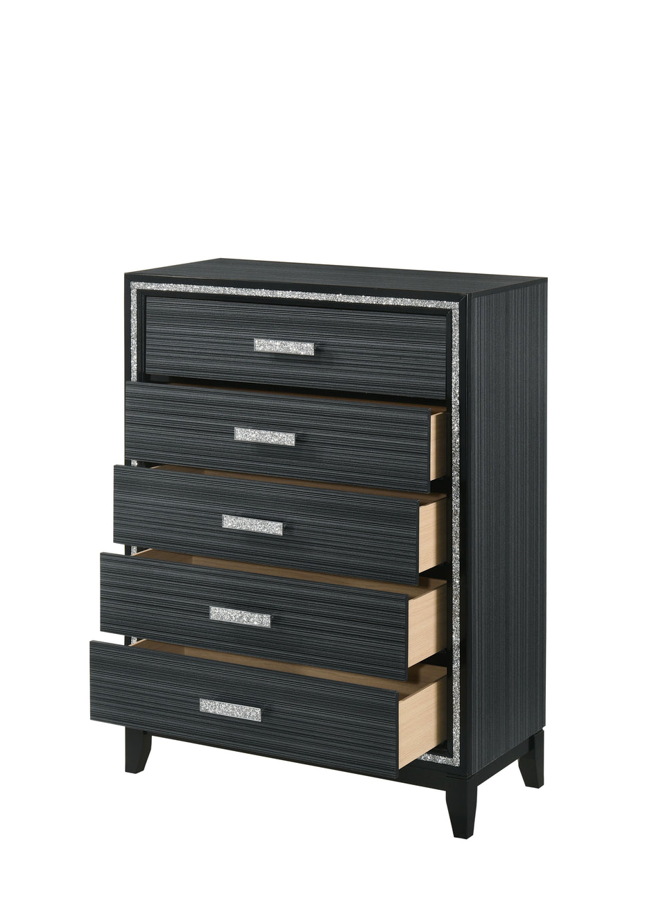 Haiden - Weathered Chest - Black