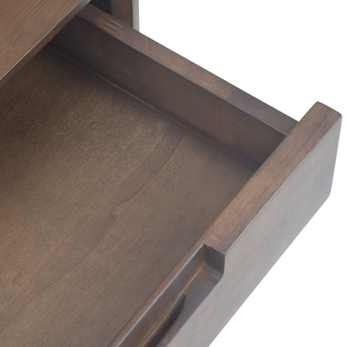 Banting - Mid Century Wide Console Table - Walnut Brown by Simpli-Home | Bel Furniture