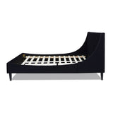Aspen - Vertical Tufted Modern Headboard Platform Bed Set by Jennifer Taylor Home | Bel Furniture