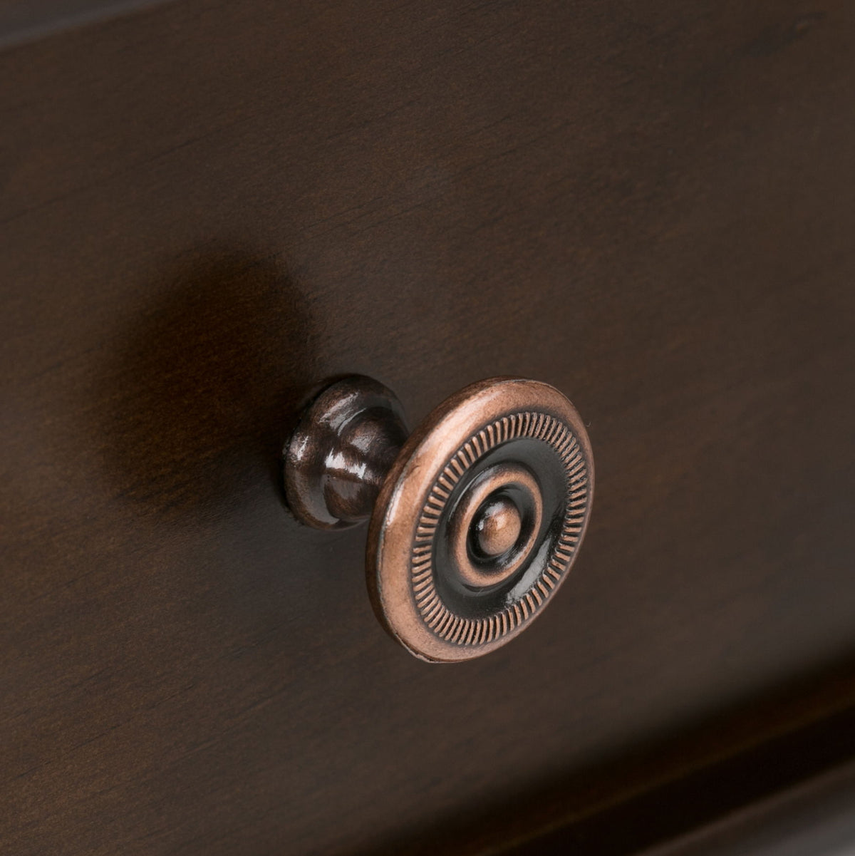 Carlton - Home Office Desk - Dark Tobacco Brown by Simpli-Home | Bel Furniture