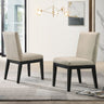 Jasper - Contemporary Fabric 19" Dining Chair (Set of 2) by Lilola Home | Bel Furniture