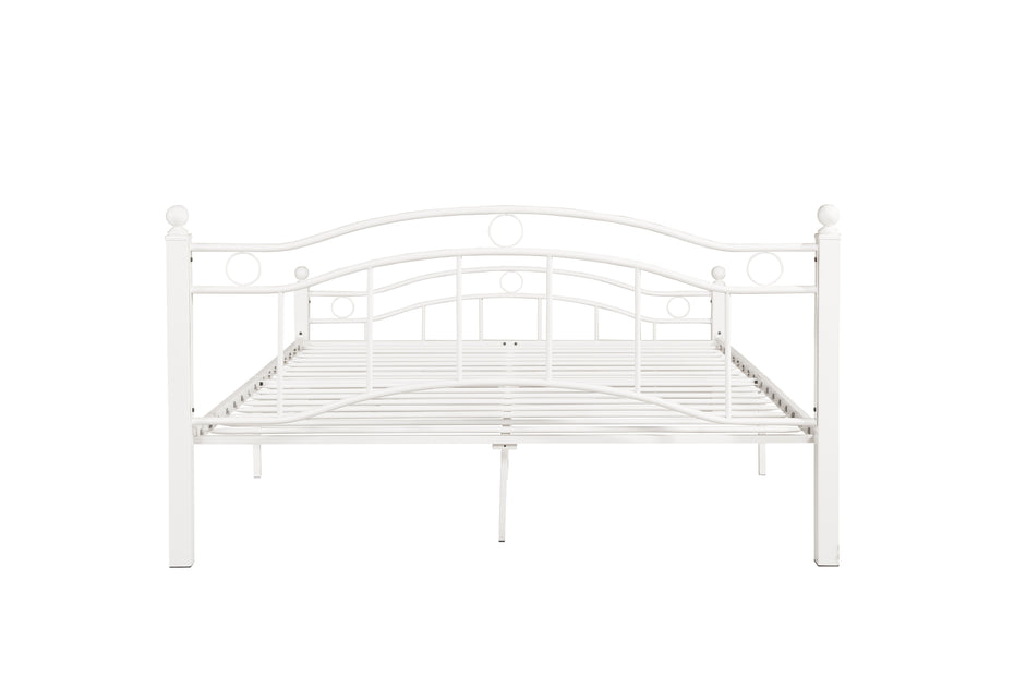 Metal Bed Frame With Headboard And Footboard