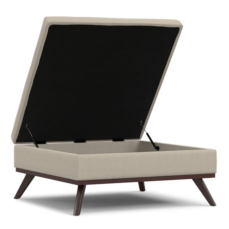 Owen - Multifunctional Square Coffee Table Storage Ottoman - view 14