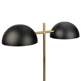 Nova - Hydro Table Lamp With On / Off Switch Double Lamp - Black / Gold / Marble by Ashcroft Furniture | Bel Furniture