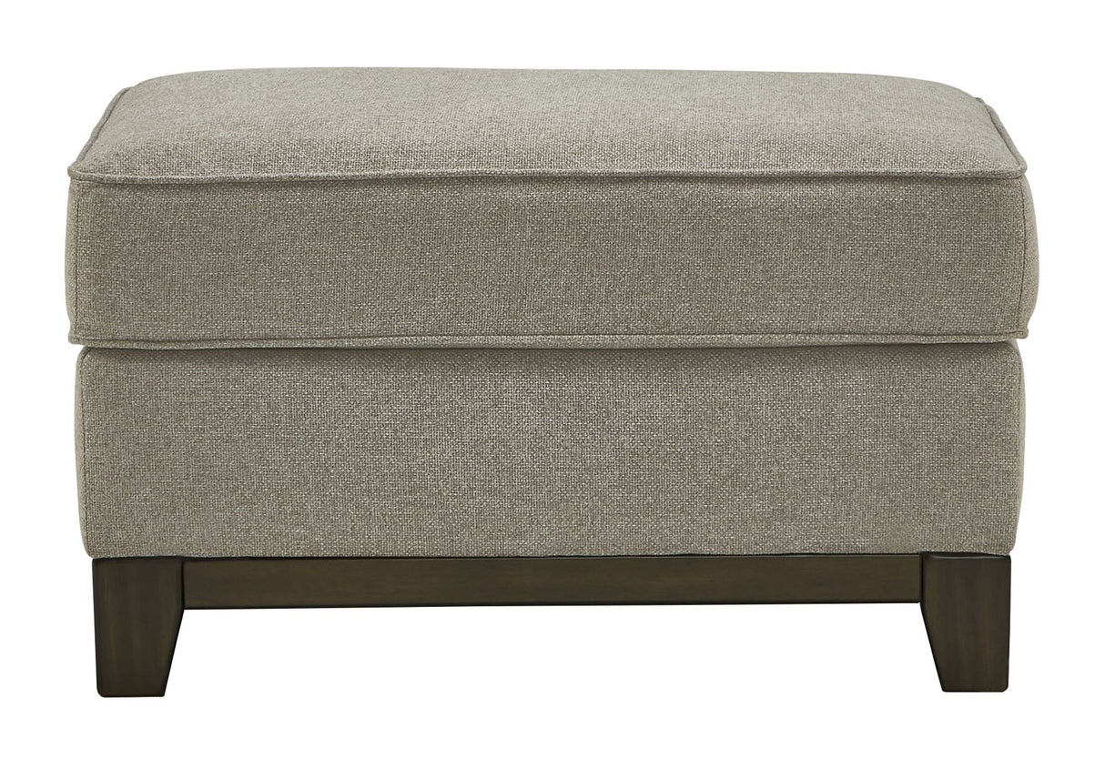 Kaywood - Granite - Ottoman by Signature Design by Ashley® | Bel Furniture