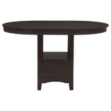 Lavon - Oval Extension Counter Dining Table - Espresso by CoasterEveryday | Bel Furniture